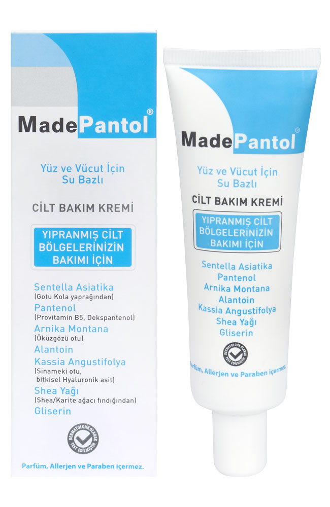 Madepantol – Su Bazlı Cilt Bakım Kremi